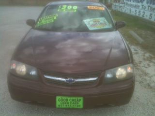 2003 Chevrolet Impala Touring W/nav.sys