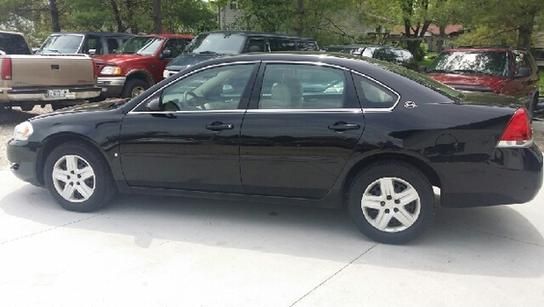 2007 Chevrolet Impala Blk Ext With Silver Trin