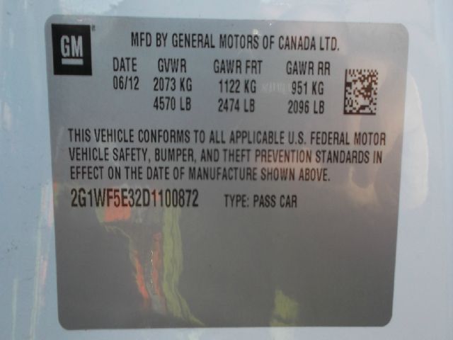 2013 Chevrolet Impala Touring W/nav.sys