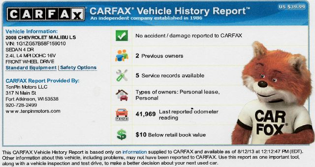 2008 Chevrolet Malibu Touring W/nav.sys