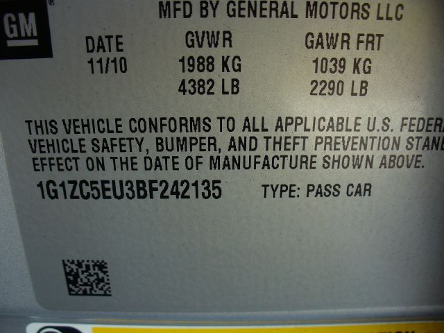 2011 Chevrolet Malibu Supercab XL