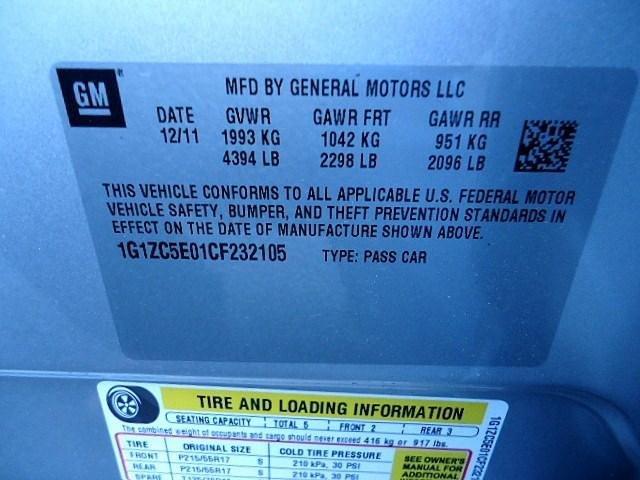 2012 Chevrolet Malibu SL1