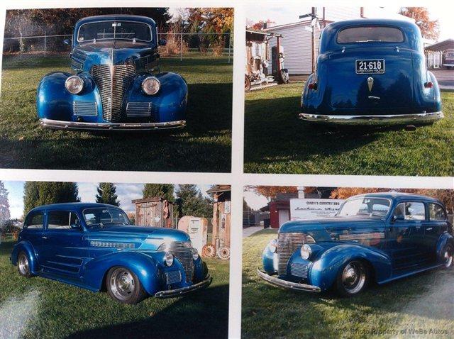 1939 Chevrolet Master Deluxe Reg Cab 133 WB 2WD