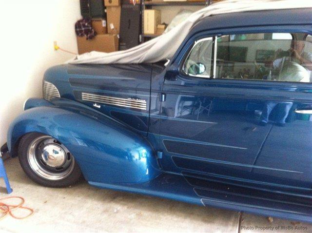 1939 Chevrolet Master Deluxe Reg Cab 133 WB 2WD