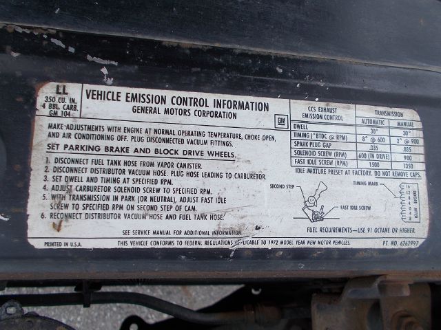 1971 Chevrolet Monte Carlo Unknown