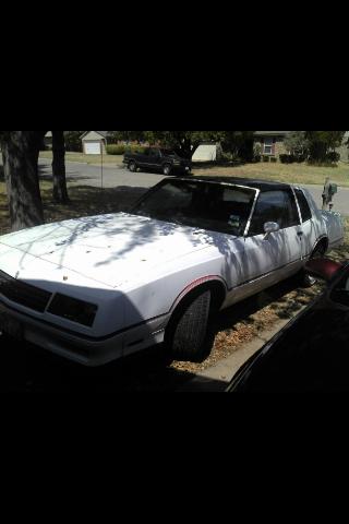 1984 Chevrolet Monte Carlo W/option Pkg 1