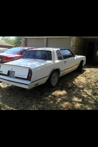 1984 Chevrolet Monte Carlo W/option Pkg 1