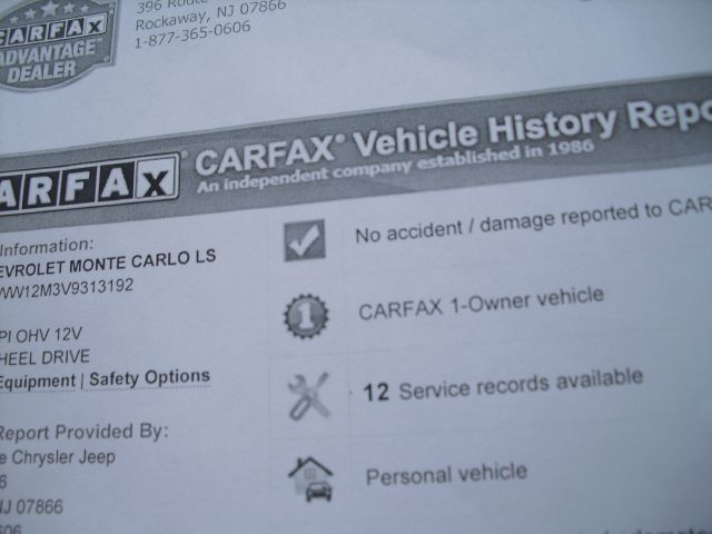 1997 Chevrolet Monte Carlo Touring W/nav.sys