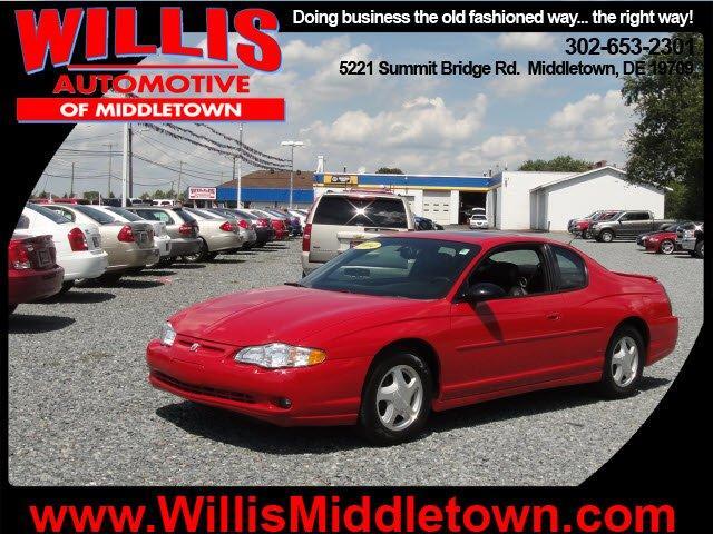 2004 Chevrolet Monte Carlo 4dr Sdn Auto (natl) Hatchback