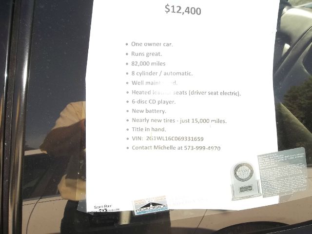 2006 Chevrolet Monte Carlo 4dr Sdn Auto (natl) Hatchback