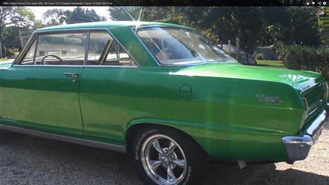 1963 Chevrolet NOVA Reg Cab 133 WB 2WD