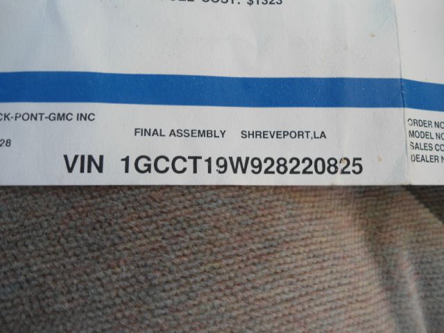 2002 Chevrolet S10 3.5 SE Coupe