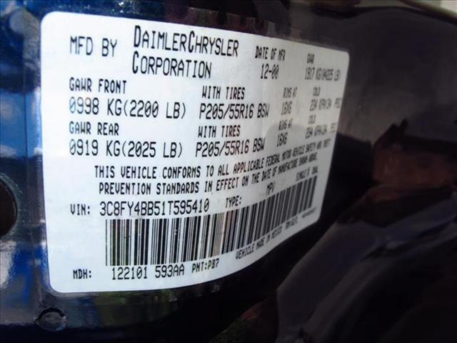 2001 Chrysler PT Cruiser V6 CXL