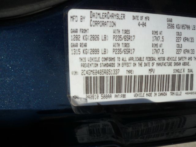 2005 Chrysler Pacifica (value Line)