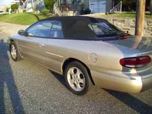 1999 Chrysler Sebring X Sedan
