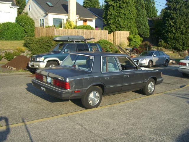 1988 Dodge Aries GLI VR6 Manual