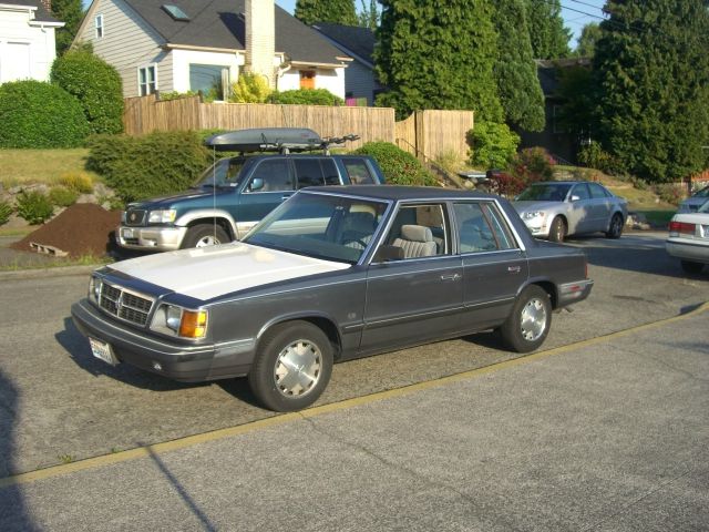 1988 Dodge Aries GLI VR6 Manual