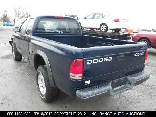 2002 Dodge Dakota 4dr Sdn V6 CVT 3.5 SV W/premium Pkg