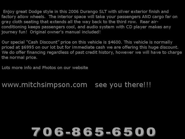 2006 Dodge Durango Lx-v6