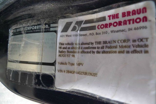 1999 Dodge Grand Caravan Track Edition 3.8