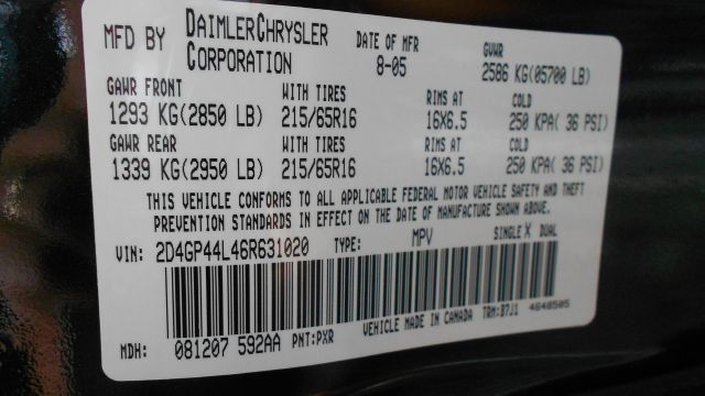 2006 Dodge Grand Caravan S