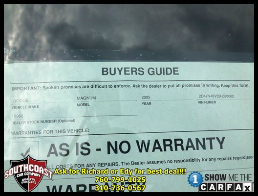 2005 Dodge Magnum S