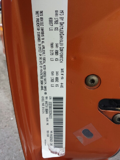 2005 Dodge Neon 2WD Ext Cab 125.9 SL