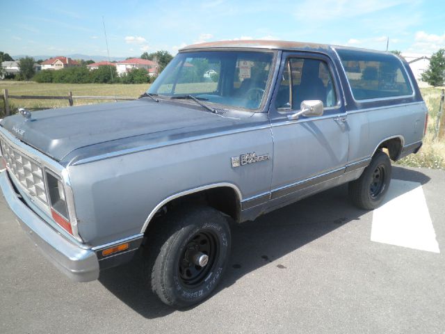 1984 Dodge Ramcharger 3.2L AWD