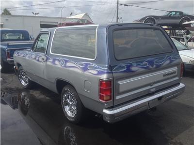 1987 Dodge Ramcharger Unknown