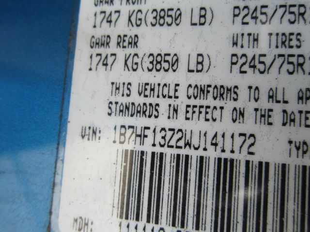 1998 Dodge Ram 1500 SH AWD Technology Backage