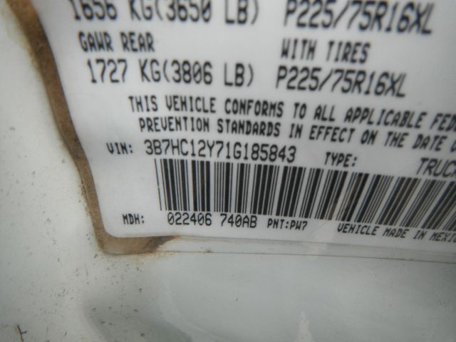 2001 Dodge Ram 1500 T Chairs