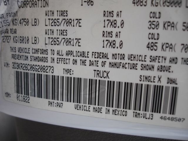 2006 Dodge Ram 2500 Daytona Edition