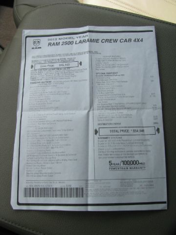2012 Dodge Ram 2500 XLT Eddie Bauer
