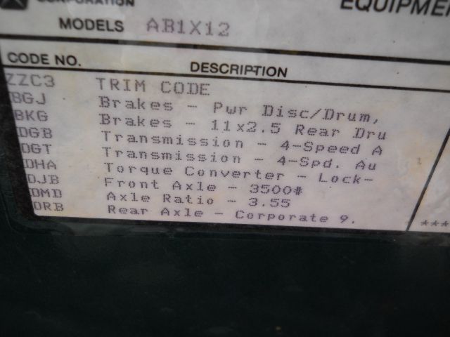 1999 Dodge Ram Van SLT / Big Horn