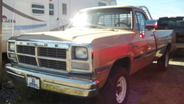 1991 Dodge W150 Pickup Hybrid Sedan 4D