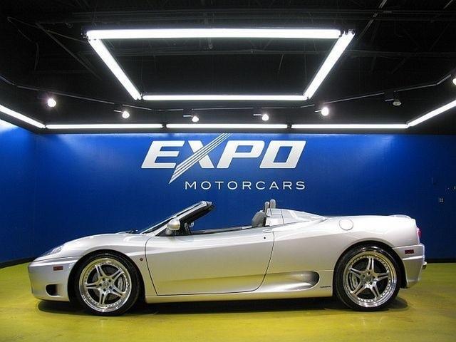 2002 Ferrari 360 Spider SRT8 GPS Navigation TV DVD