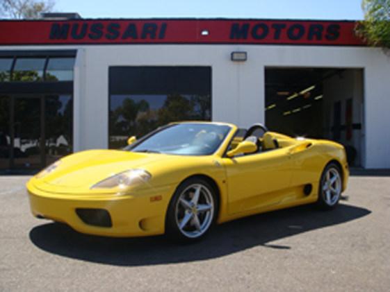 2002 Ferrari 360 Spider Unknown