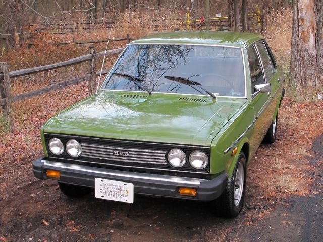 1975 Fiat 124 Spider AWD W/1sasunroof