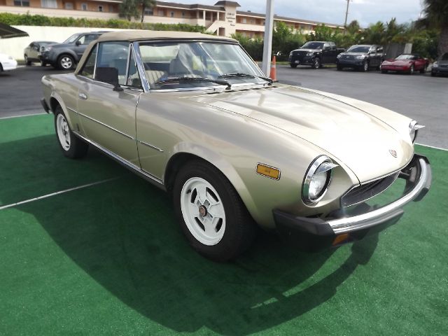1981 Fiat 124 Spider Unknown
