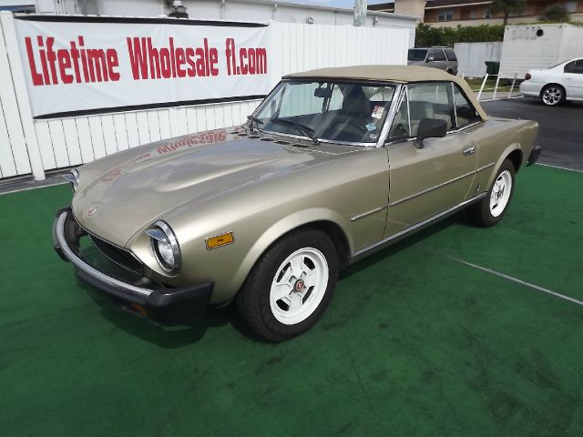 1981 Fiat 124 Spider Unknown