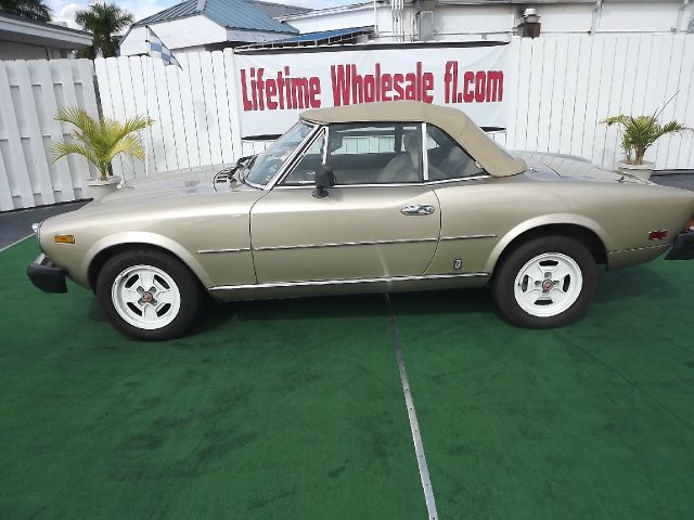 1981 Fiat 124 Spider Unknown