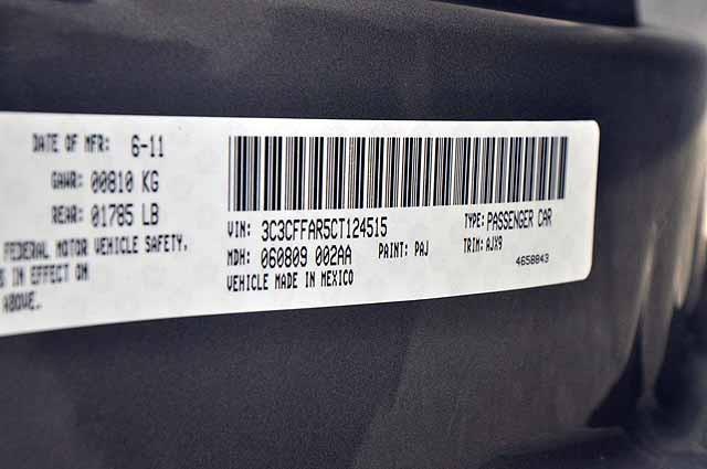 2012 Fiat 500 Luxury Package 3.6L V6 RWD