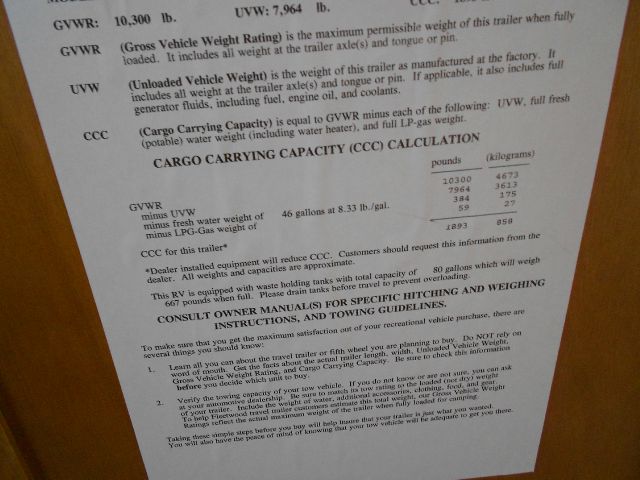 2004 Fleetwood Prowler Regal 255RLDS Unknown