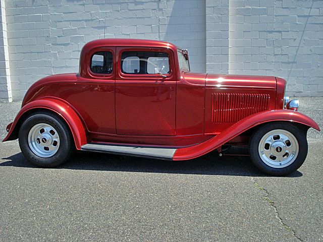 1932 Ford 5 Window Coupe ST Quad Cab Long Bed 4WD