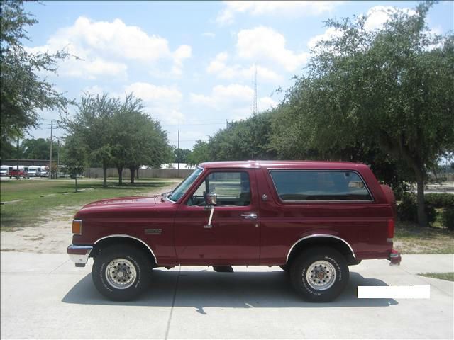 1991 Ford Bronco X-runner TRD