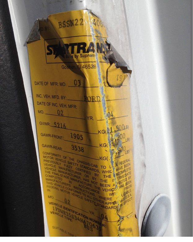 2003 Ford E450 ION 2 Manual