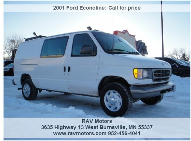 2001 Ford Econoline Manual