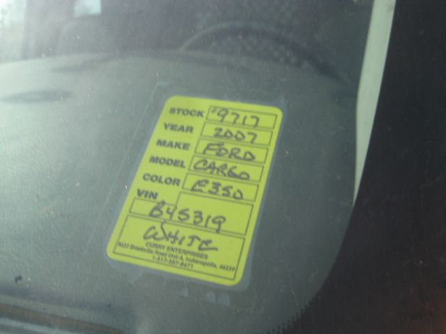 2007 Ford Econoline 2.5 S Model