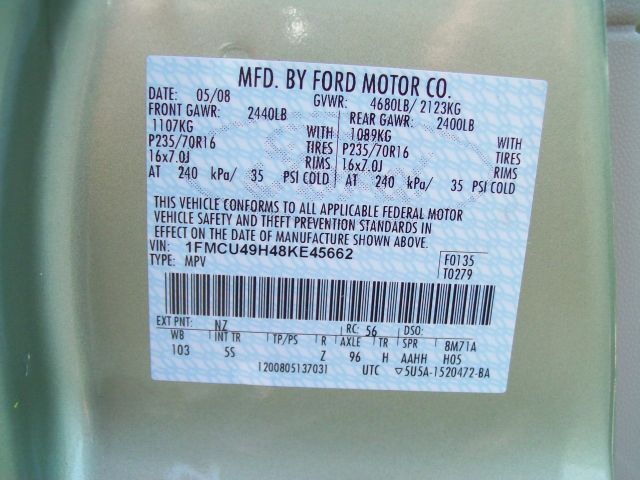 2008 Ford Escape Hybrid Slk55 AMG