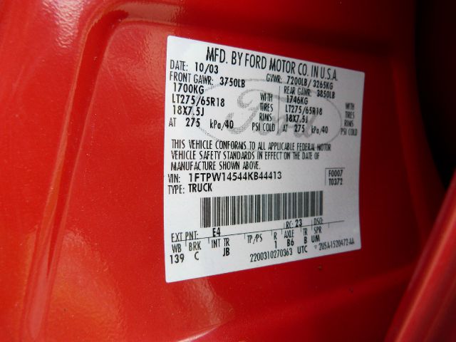 2004 Ford F-150 3/4t 4x2